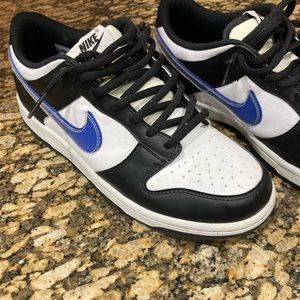 Nike Dunks; boys 6.5 worn just two times and he grew out of them.
